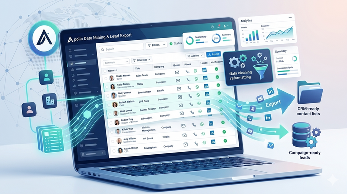 Apollo Data Mining & Lead Export Service